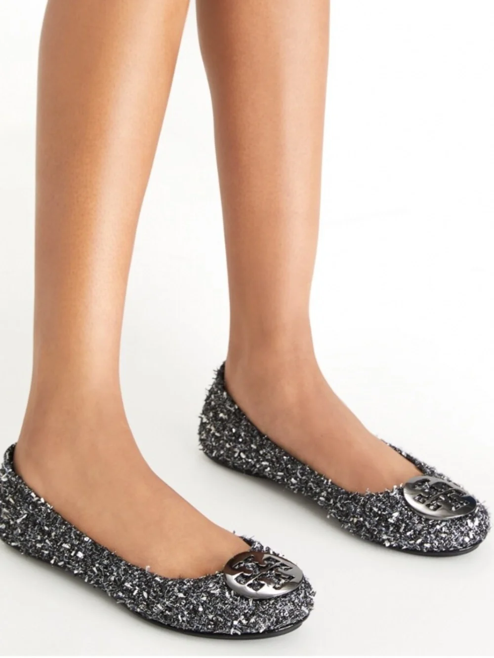 Tori Burch mini travel sandals confetti 10
